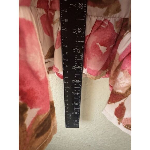 Abercrombie & Fitch Flutter Sleeves Tiered Lined Dress Size Small Y2K Babydoll - Picture 7 of 9